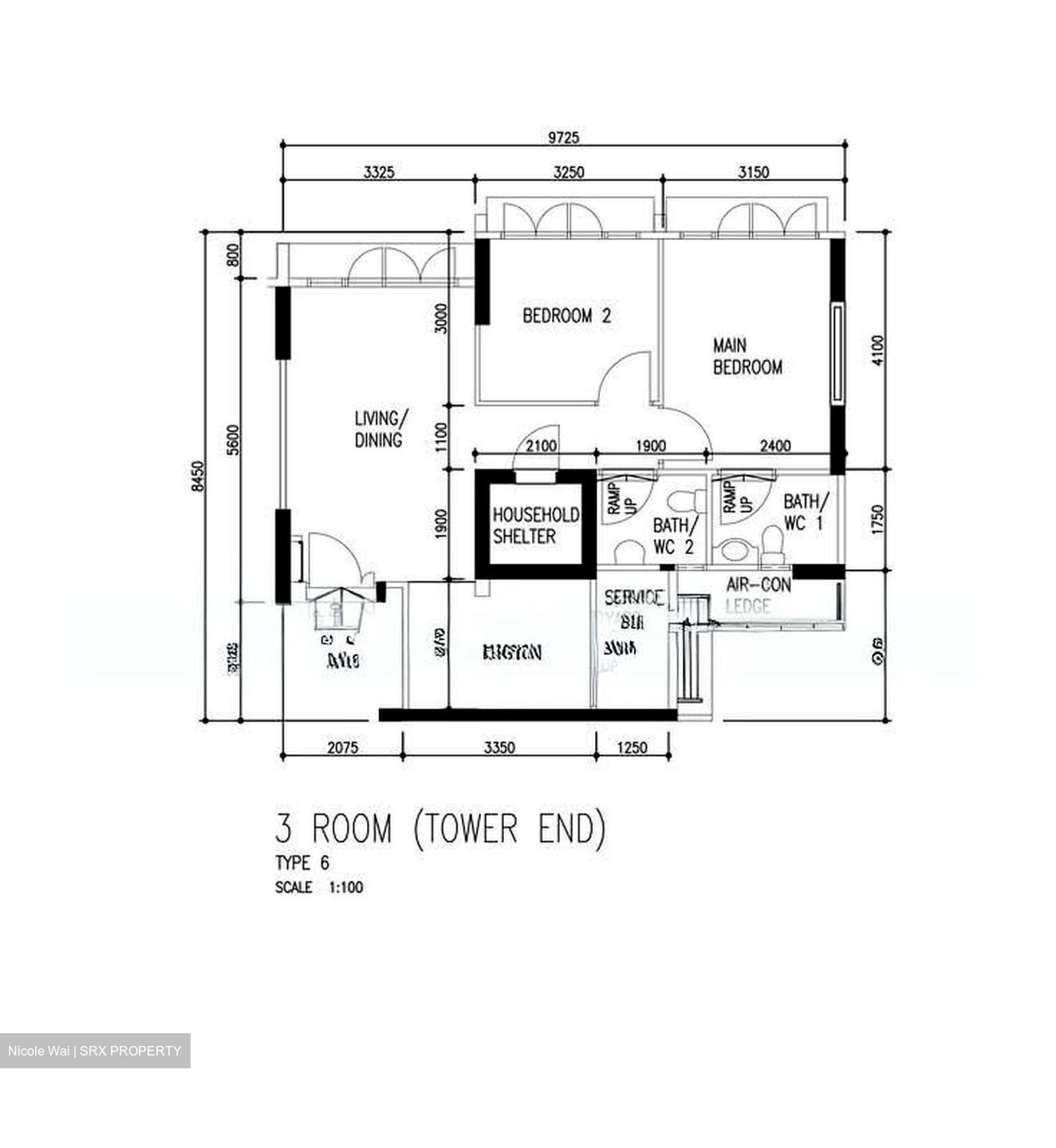Blk 669B Waterway Ridges (Punggol), HDB 3 Rooms #553152501